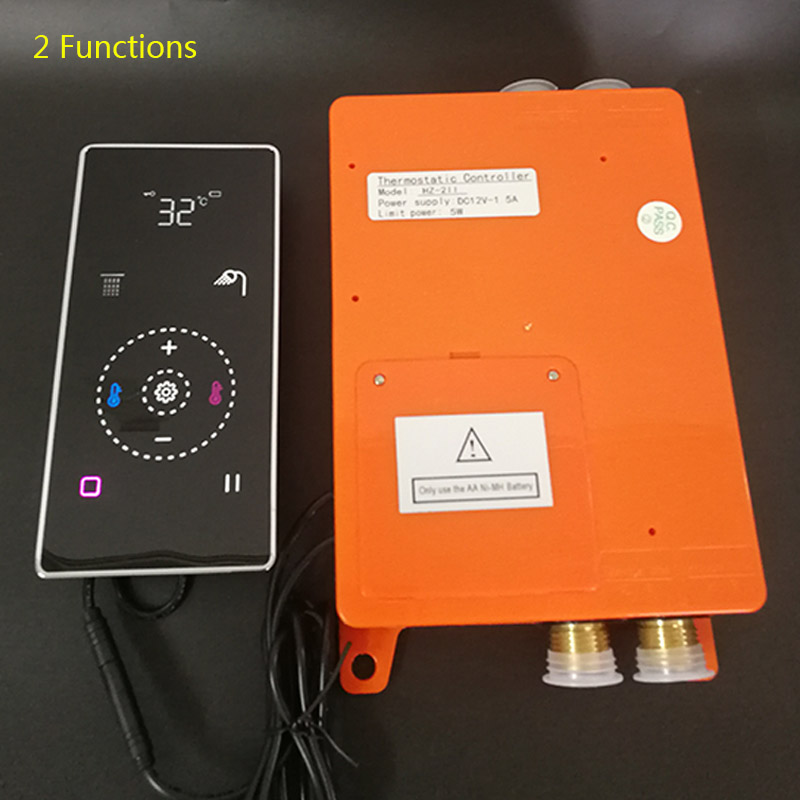 Digital Black LED Shower Contr - огляд і ціна Thermostatic Mixing Valve Digital Display