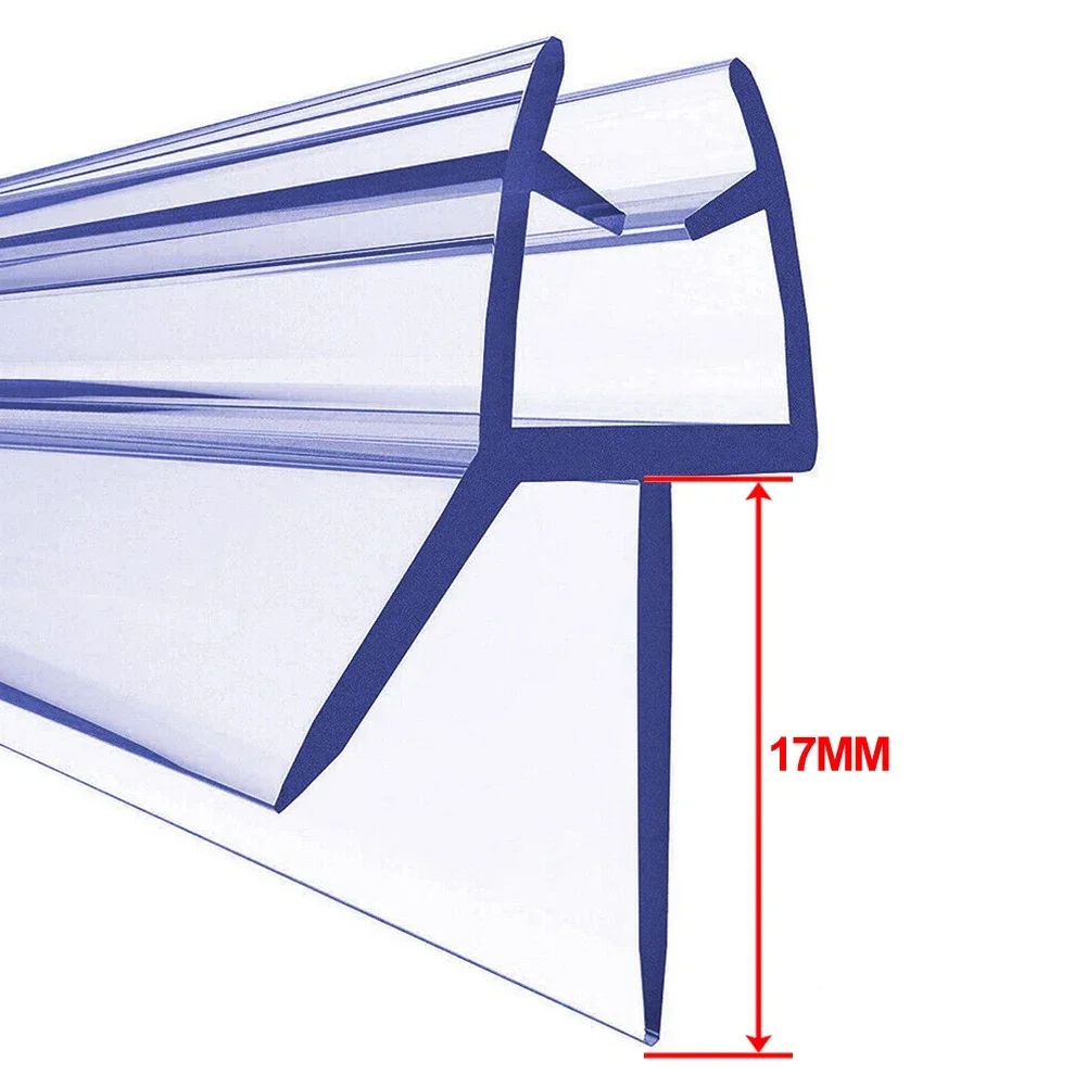 2pcs Bathroom Shower Screen Do - огляд і ціна Shower Door Bottom Seal Strip Sweep