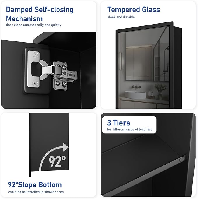 Modern Recessed Luxury Bathroo - огляд і ціна Shower Niche Stainless Steel Recessed
