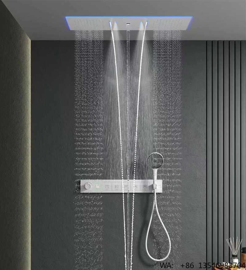 Lusa Modern Bathroom Rainfall  - огляд і ціна Led Rainfall Shower Head Waterfall