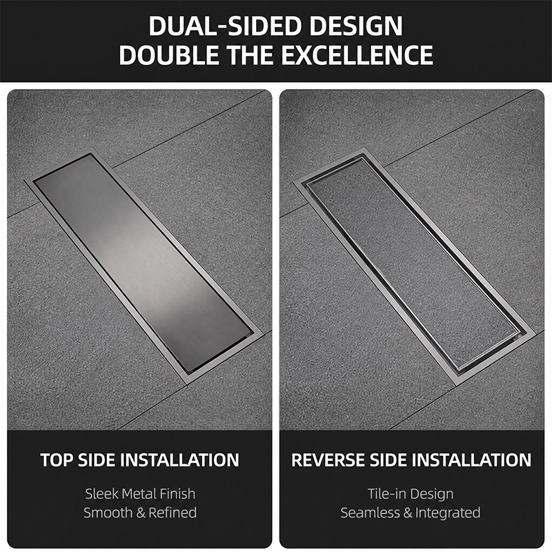 30cm 304 Stainless Steel Linea - огляд і ціна Linear Shower Drain Stainless 304 Tile In