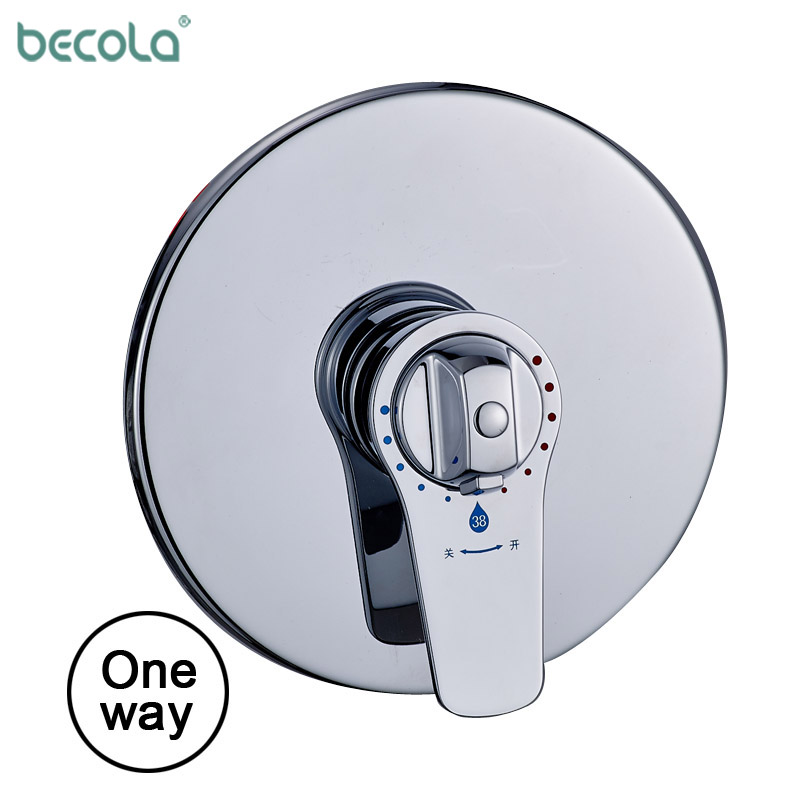 Concealed Mounted MixerBrass W - огляд і ціна Thermostatic Shower Faucet Valve 3 Way