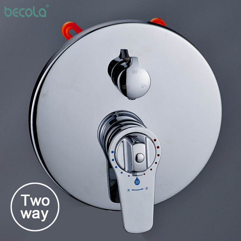 Concealed Mounted MixerBrass W - огляд і ціна Thermostatic Shower Faucet Valve 3 Way