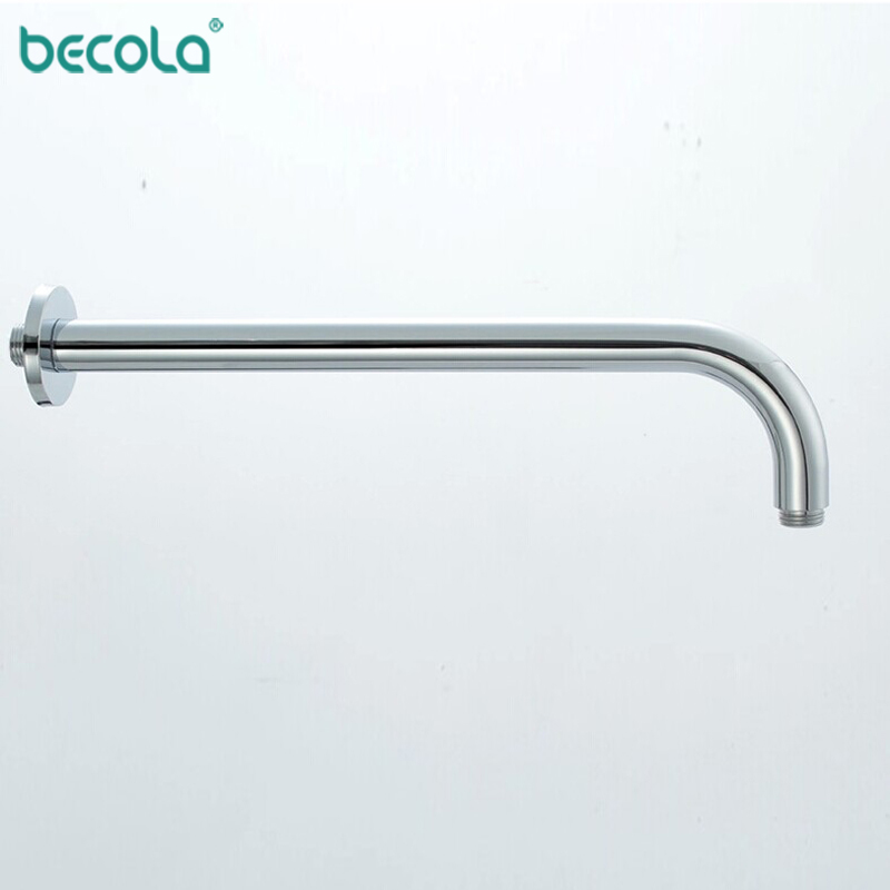 BECOLA Bathroom Copper Wall Sh - огляд і ціна Shower Arm Ceiling Mount Brass Chrome