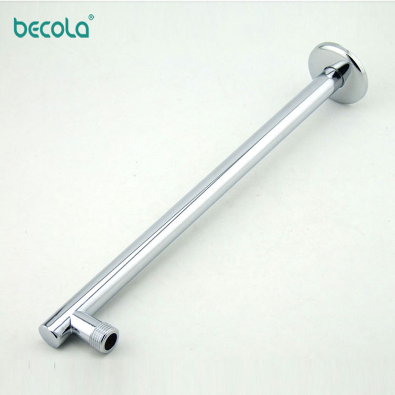 BECOLA Bathroom Copper Wall Sh - огляд і ціна Shower Arm Ceiling Mount Brass Chrome