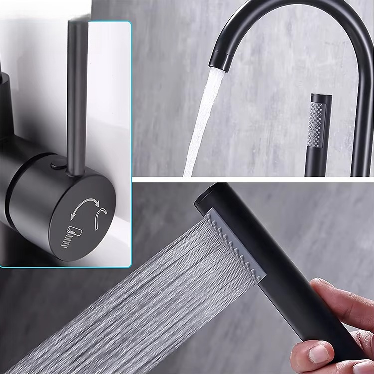 Black Brassl Mounted Free Stan - огляд і ціна Freestanding Bathtub Filler Faucet Floor