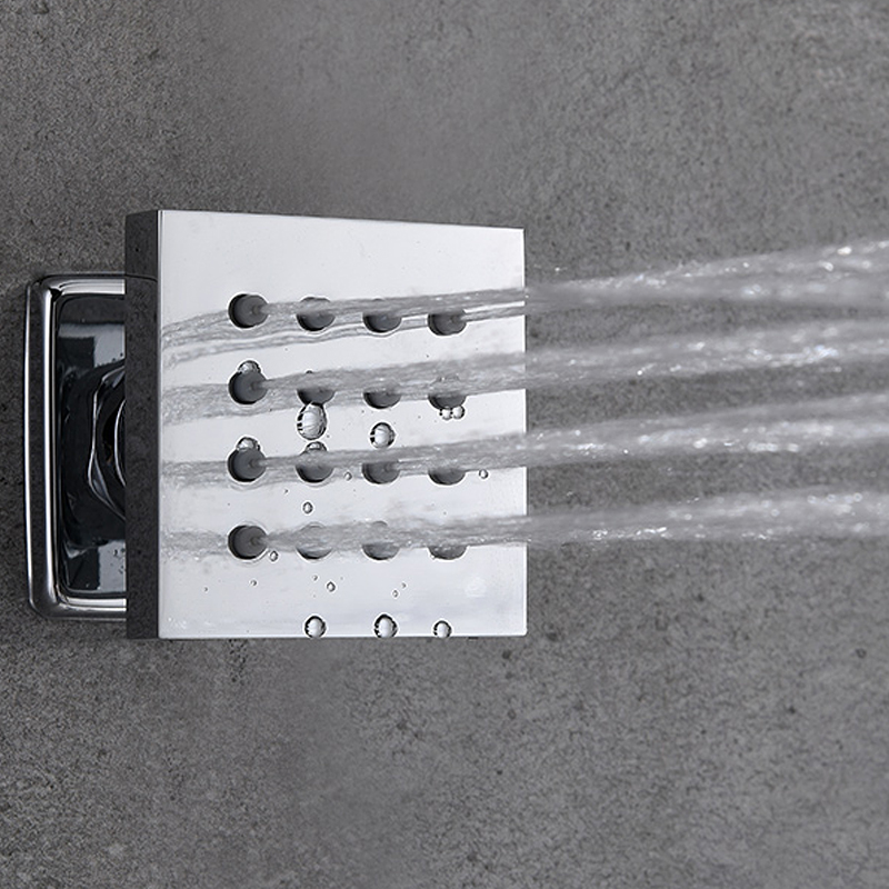 LED Shower Ceiling Large Rainf - огляд і ціна Led Rainfall Shower Head Waterfall