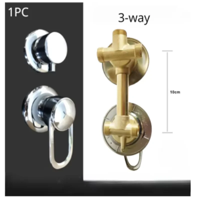 2/3/4/5 Way Shower Switch Cont - огляд і ціна Thermostatic Shower Faucet Valve 3 Way