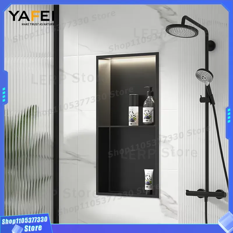 Matte Black Stainless Steel Sh - огляд і ціна Shower Niche Stainless Steel Recessed