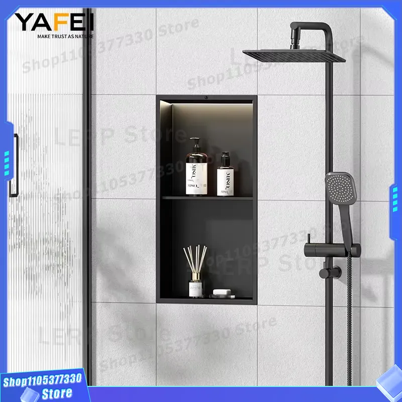 Matte Black Stainless Steel Sh - огляд і ціна Shower Niche Stainless Steel Recessed