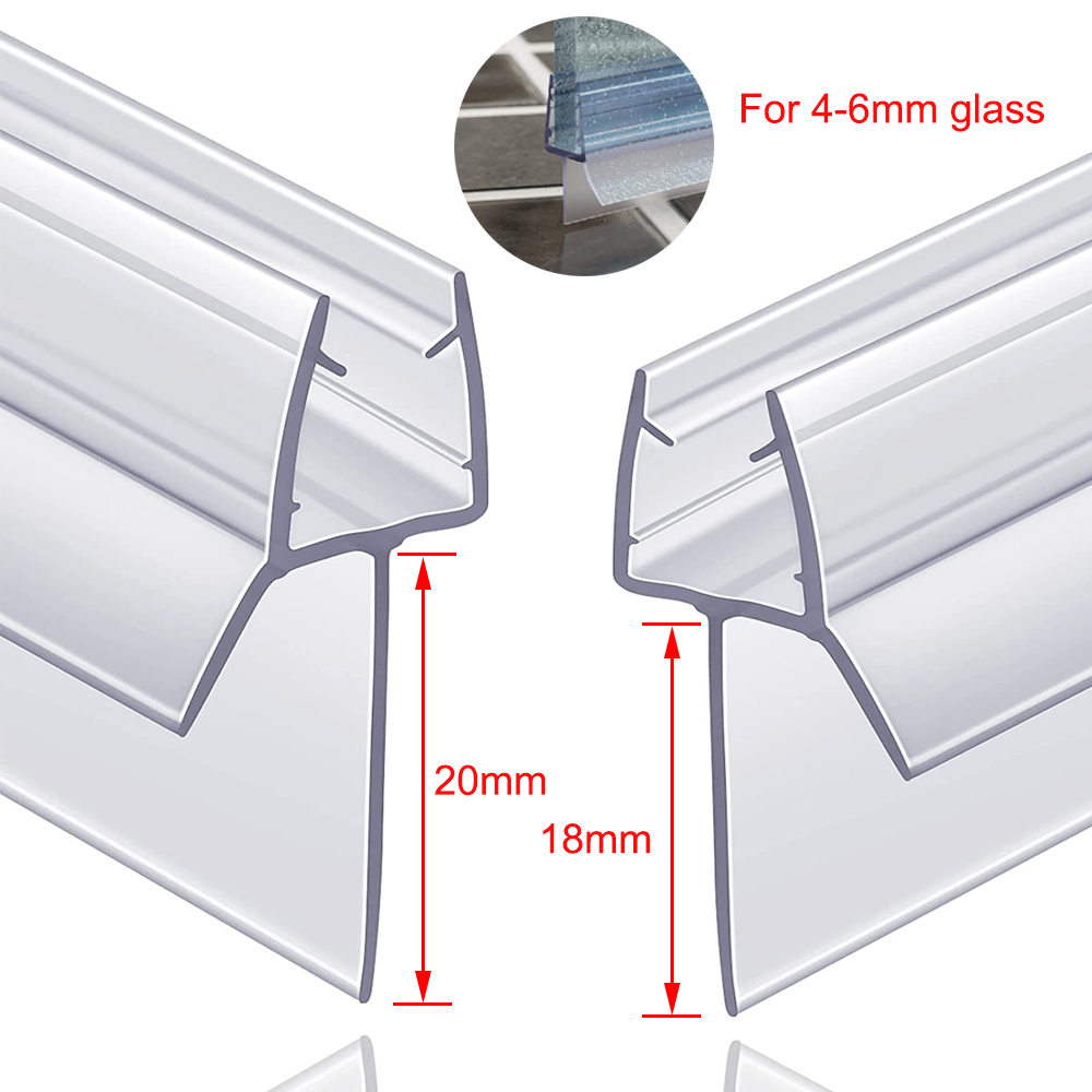 Bath Shower Screen Door Seal S - огляд і ціна Shower Door Bottom Seal Strip Sweep