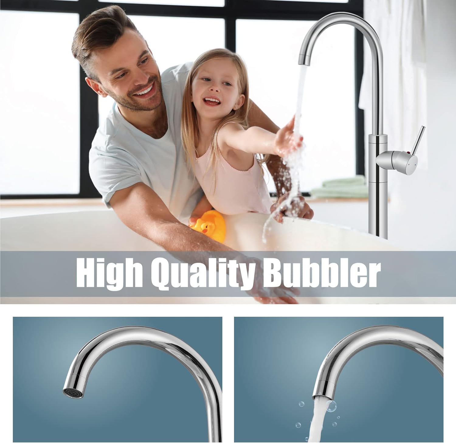 ZAPPO Freestanding Bathtub Fau - огляд і ціна Freestanding Bathtub Filler Faucet Floor