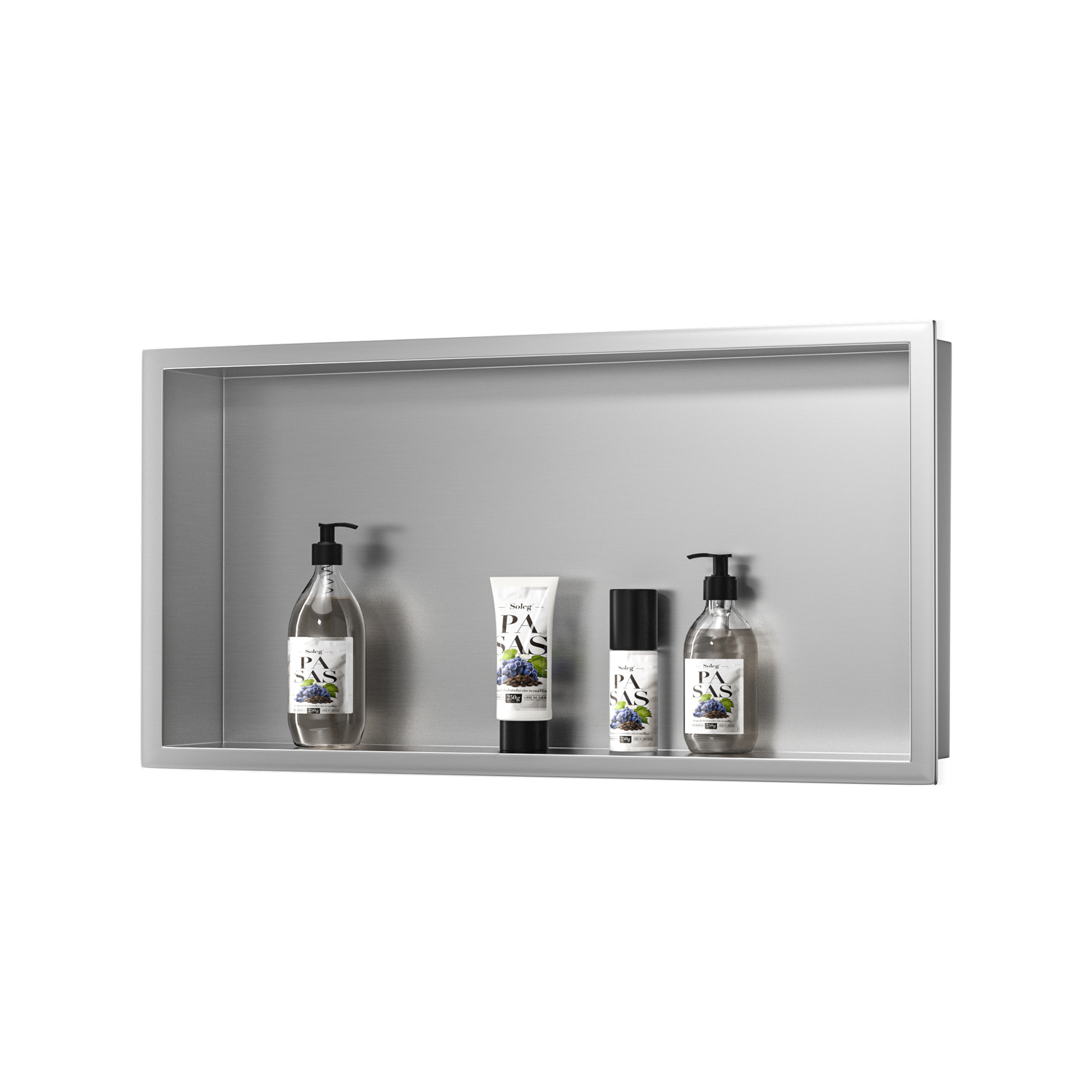 2025 Popular Brushed Stainless - огляд і ціна Shower Niche Stainless Steel Recessed